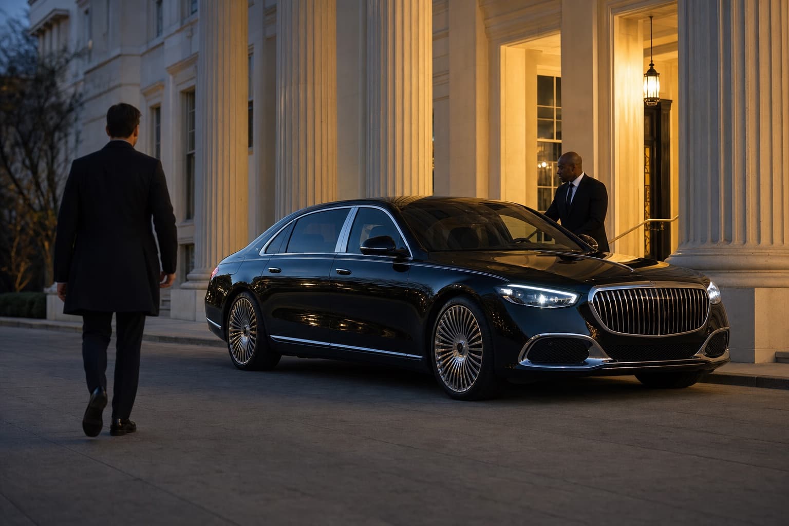 Mercedes-Maybach S-Class illustrative service class